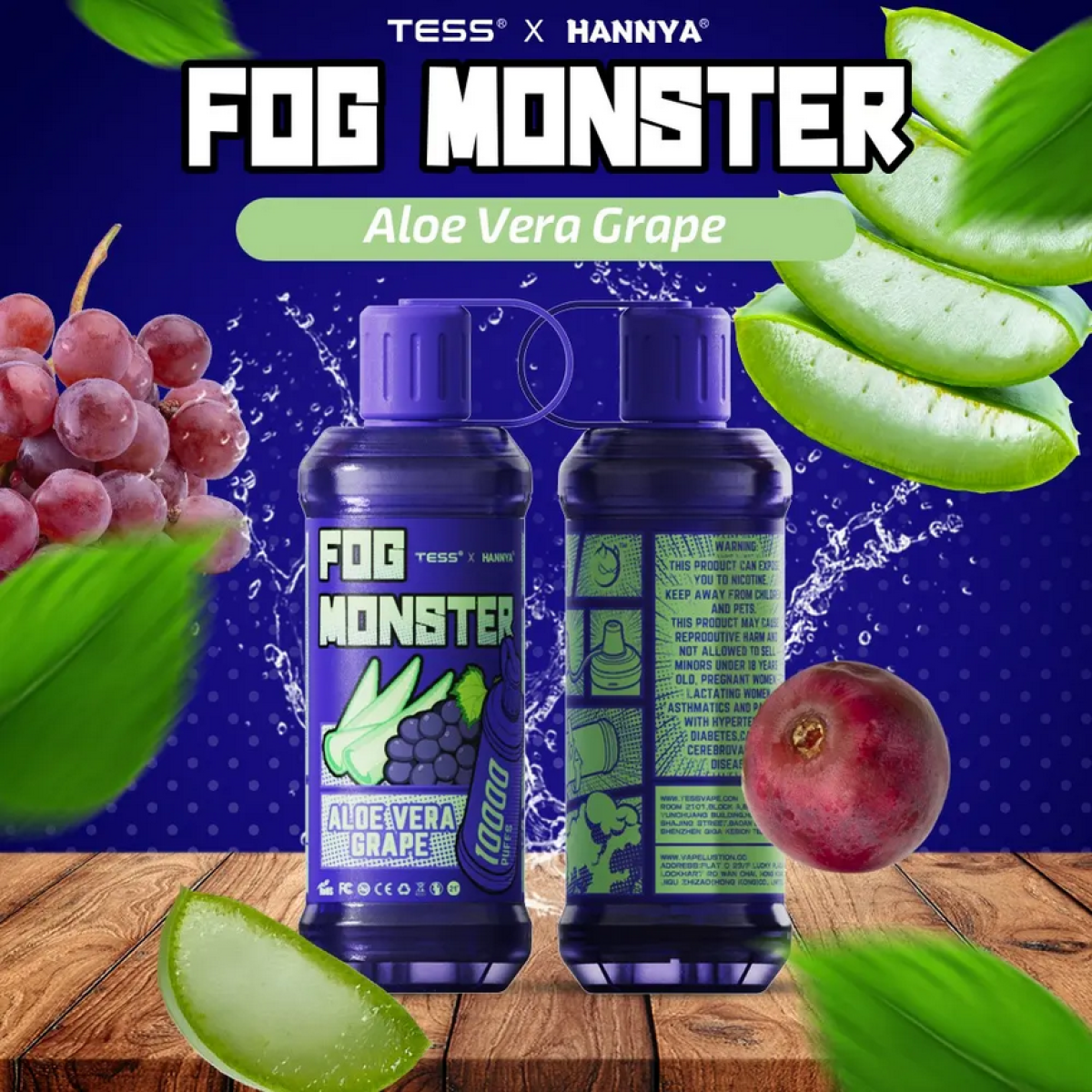 FOG MONSTER DISPOSABLE 10K PUFF - VRS Asia