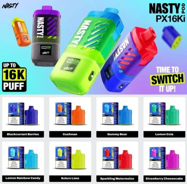 NASTY BAR 16000 PUFF CART