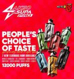 AKSO SUPA PRO CARTRIDGE 12K PUFFS