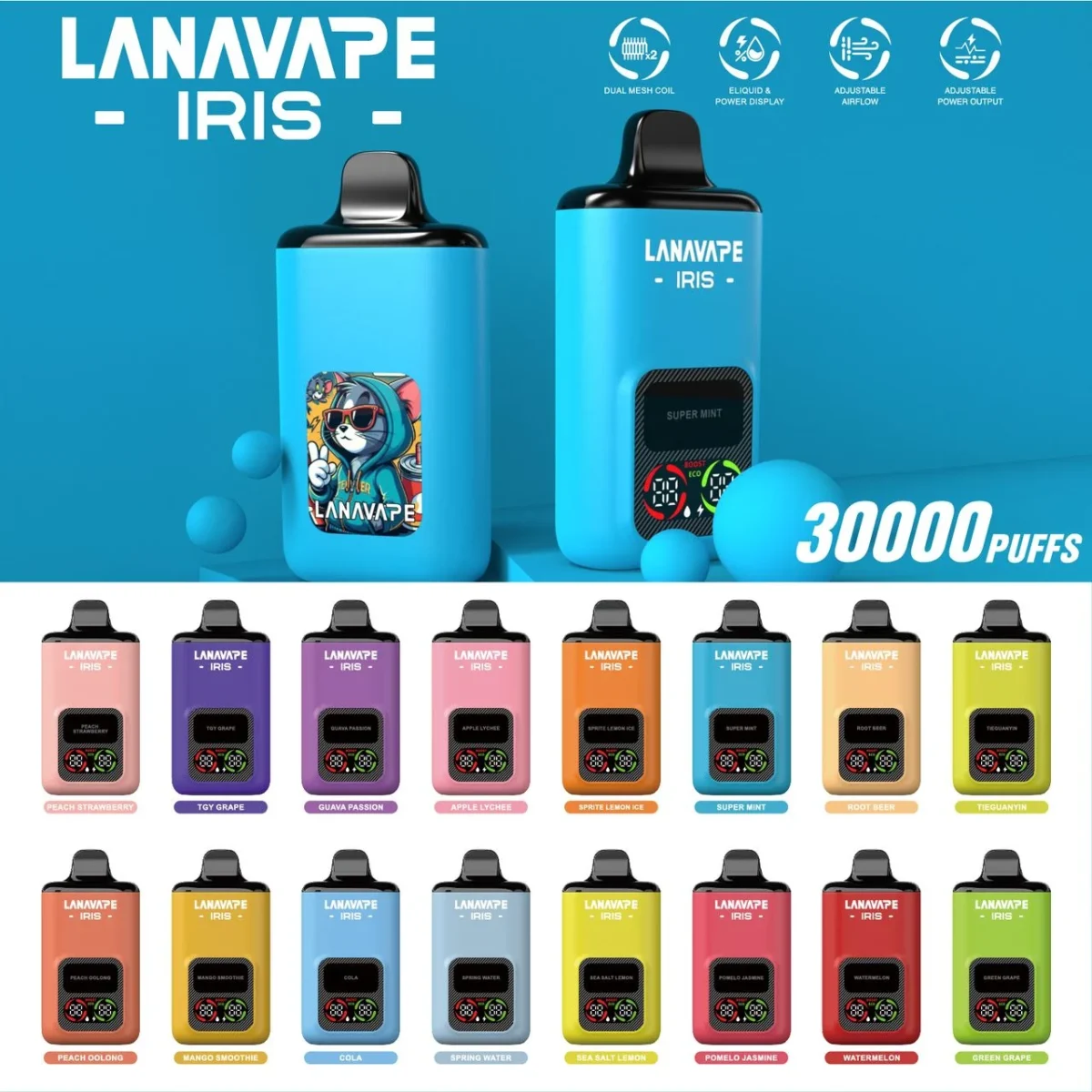 LANA IRIS 30000 PUFF - Image 1