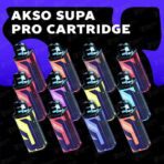 AKSO SUPA PRO CARTRIDGE 12K PUFFS - Image 6