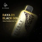 ELFBAR RAYA D1 BLACK GOLD - Image 3
