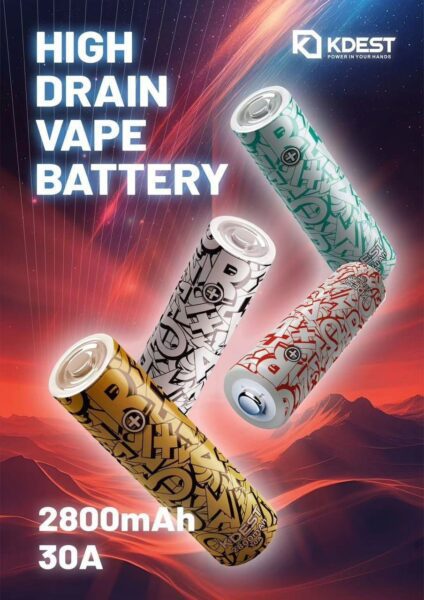 KDEST BATTERY 18650 (2800MAH) 30A