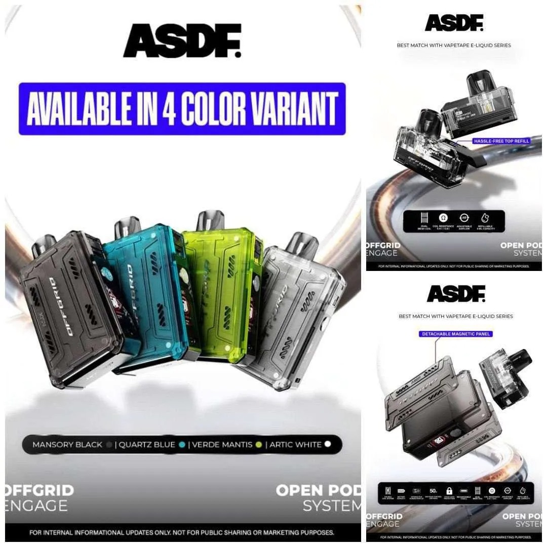 Offgrid Engage Starter kit & Cartridge1 Offgrid Engage Starter Kit & Cartridge - Image 1