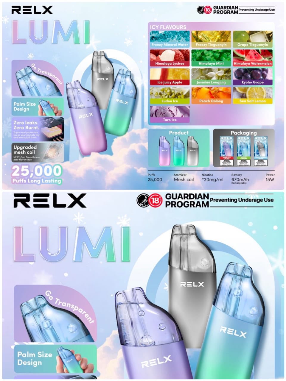 RELX Lumi 25K_VRS RELX Lumi 25K - Image 1